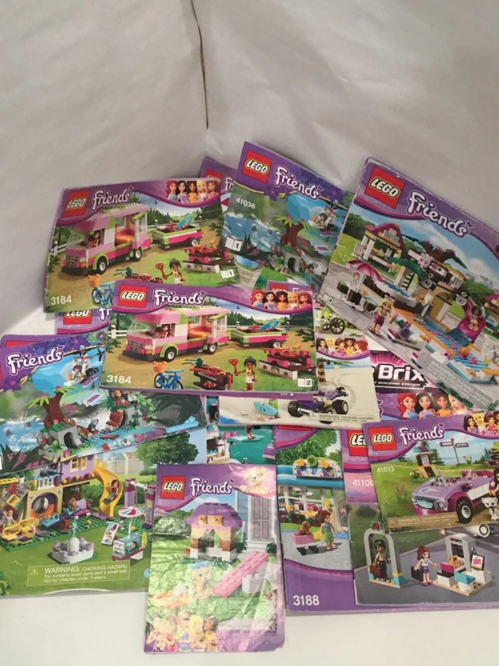 Friends LEGO Instructions ONLY 41015 41325 41008 41100 3188 3184 41036 No Pieces